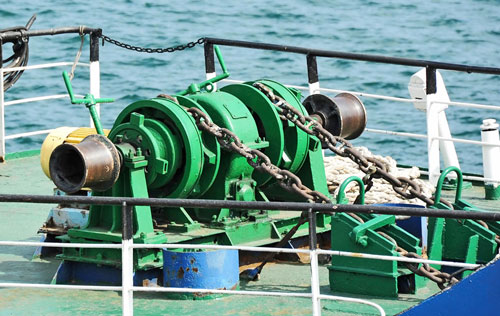 anchor handling mooring winches Westrock
